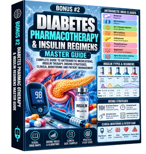 Bonus #2: Diabetes Pharmacotherapy & Insulin Regimens Master Guide
