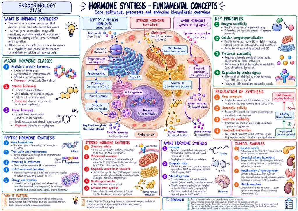 Receptor Tyrosine Kinases (RTK) โ Hormonal Signaling & Insulin Cascade (25/30)