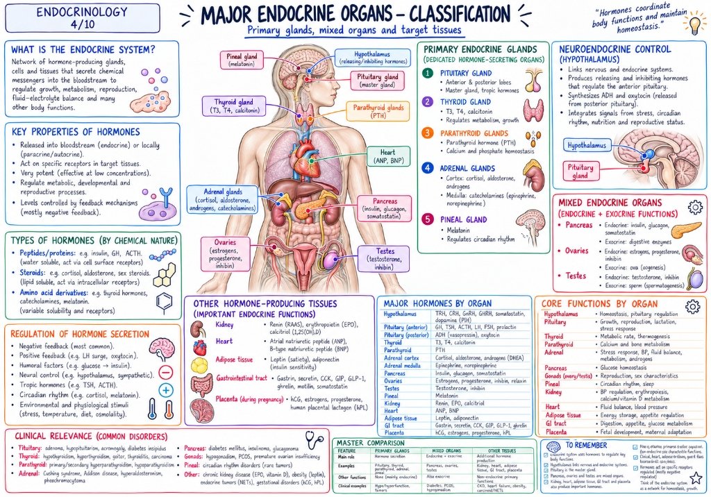 Endocrine vs. Nervous System Communication โ Speed, Specificity & Duration (5/10)
